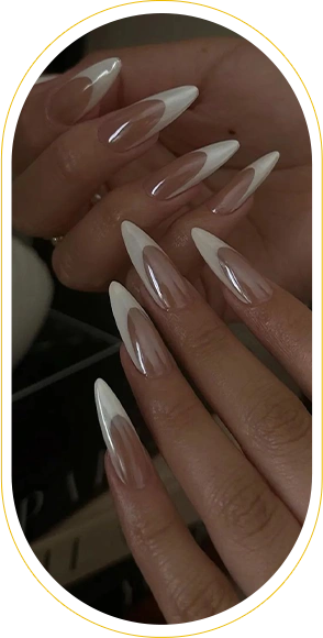 Manicure nail art acrylic